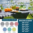 Sorfey Tablecloth -fitted With Elastic  Vinyl With Flannel Back  Fits For Table