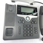 Lot 10 Cisco Cp-7841-k9 Ip Voip Phones Stands Handsets Curly Tested Reset Bundle