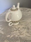 White Star Line Titanic Wisteria Tea For One Porcelain 3pc Lid Cup Saucer