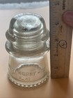 Vintage Hemingray Clear No  16 Glass Insulator Made In Usa