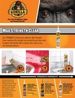 Gorilla Max Strength Construction Adhesive  Clear Glue  9 Ounce Cartridge  pack
