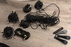 Professional Live Studio Gear Lot  4 Mics  shure sennheiser    17 Xlr To Xlr 