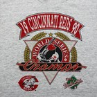 Vintage 1990 Cincinnati Reds Mlb World Series Champs Baseball T-shirt Usa - Xl