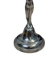 Vtg Farber Bros Krome Kraft Nude Lady Candlestick Chrome Art Deco 11   