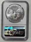 2017  p  1 Oz American Silver Eagle Coin Ngc Ms-69 Struck At Philadelphia Mint