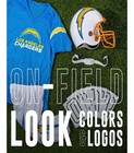 Franklin Sports Nfl Kids Football Uniform Set - Nfl La Chargers - M
