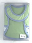 New Stephan Baby It s My Birthday Baby Bib   Socks Green Blue Box Gift Set