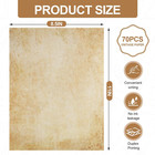 70pcs Vintage Paper 8 5 X 11 In Parchment Paper For Writing Letter Writing Paper