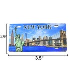 Souvenir New York Plate     Decorative Metal Sign For Art  Crafts  Gifts 1 Pack