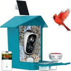 Solar Smart Bird Feeder With Camera  Outdoor Wifi Bird Feeder Cam  2 5k Hd Video