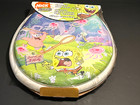 Nos Vintage Nickelodeon  Spongebob Suarepants Spongy Soft Toilet Seat   2004 Bin