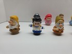 Fisher Price Little People Lot Disney Princess Prince Eric Snow White Dwarf T20