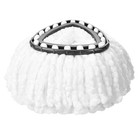 3pc Replacement Microfiber Mop Head For O-cedar Spin Mop Easy Clean Wring Refill