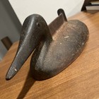 Antique Cast Iron Loon Duck Boot Scraper Primitive Victorian Hubley Era Vintage