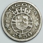 1953 Angola 2-1 2 Escudos Km  77 Circulated Condition