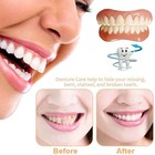 Modified Silicone Denture Kit Veneers Dental Tooth Cover Snap False Teeth Set Us