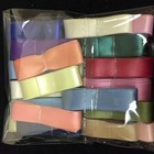 Assorted Colors Of 5 8 Single Face Satin Ribbon 29 Yards