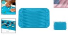 Blue Silicone Finger Foods Placemat - Perfect For Baby High Chairs   Tables