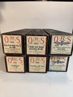  lot Of 37  Antique Vintage Player Piano Rolls  Qrs Brand   A Bonus Roll   Box