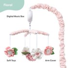 The Peanutshell Crib Mobile For Girls - Pink Musical Baby Crib Mobile With 12   