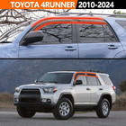 2010-2024 4runner In-channel Rain Guards Window Deflectors  Vent Window Visors