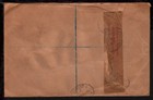 Uk Great Britain 1940 Leominster Registered Cover Kgvi Centenary 2d X 3 Stamps