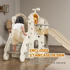 Kids Outdoor Swing And Slide Playset For Backyard Fun Activities