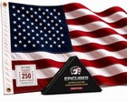 American Flag 3x5 Ft Made In Usa 210d Nylon Embroidered Stars Sewn Stripes