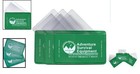 Lightweight Green Fresnel Lens Fire Starter   Magnifier - Wallet Friendly 3 Pack