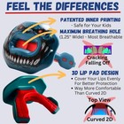 Oral Mart Flag Football Mouth Guard  audacious Invader  - No Boil  Instant Fit 