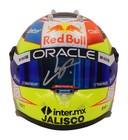 Sergio Perez Signed 2023 Formula 1 Redbull Helmet 1 2 Scale With Beckett Coa