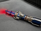 12th Doctor Who Sonic Screwdriver Replica Prop Metal Blue Driver Ver Xmas Gift