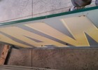 Vintage Subway Sandwich Restaurant Large 12 Foot Storefront Sign 