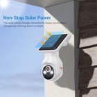 Solar Panel Powered Security Camera 1080p Wifi Camera With Night Vision Motion