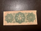 Oil City Pennsylvania   1864  5  Banknote