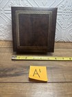 Vintage Brown Photo Album Scrapbook For Pictures Ornate Detail