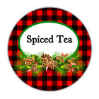 40 Personalized Christmas Labels For Mason Jar Lids Canning Stickers 2  Glossy