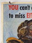 Buy Bonds Every Pay Day World War 2 Bond Poster  fine   1944 22   x28    Wwii 70