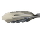 Vollrath Tongs 11 5  Heavy Duty Spring Stainless Steel Clamshell Made In India