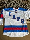 Madison Capitols Ushl Barnes  21 Miracle Night Promo Hockey Jersey Xl