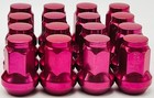 16 Bulge Lug Nuts 1988   2002 Kawasaki Bayou Klf220 Klf 220 Wheel Rim Nut Pink