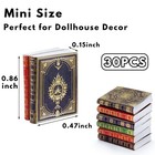 30 Pack 1 12 Scale Miniatures Dollhouse Books assorted Timeless Miniatures Bo   