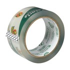 Duck Ez Start Clear Packaging Tape  1 88 In  X 55 Yd   8 Rolls
