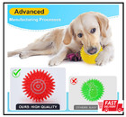 3 Colors 4 5    Heavy Duty Squeaky Dog Toy Balls  Medium large  Aggressive Chewers