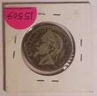 1869 A France 2 Francs Silver Coin Km-807 1 Scarce  15509