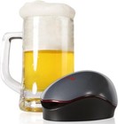Peacher Beer Foamer  Peacher Portable Quick Automatic Sonic Beer Foamer For Can