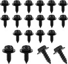 Heavy-duty Fender Liner Screws 20pcs - Corrosion-resistant For Toyota Vehicles
