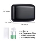 Paper Towel Dispenser Commercial Paper Towel Holder Wall Mount C-fold multifo