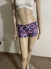 Women   s Lilac Pink Denim Cotton Casual Summer Beach Size S Mini Shorts