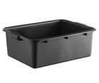  6-pack  Black Bus Plastic Nsf Restaurant Dishwasher Tub Box Meat Lug 20 x15 x7 